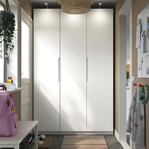 IKEA - PAX/TONSTAD, PAX gardırop, beyaz-kırık beyaz, 150x60x236 cm