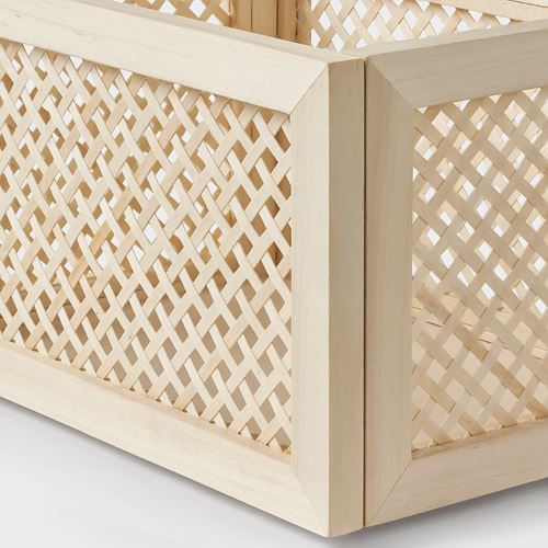 IKEA - VALTNING, box, natural, 25x35x15 cm