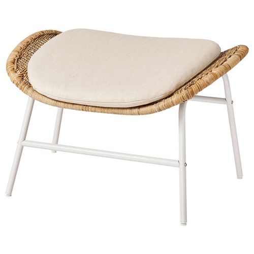 IKEA - FRYKSAS, footstool, rattan