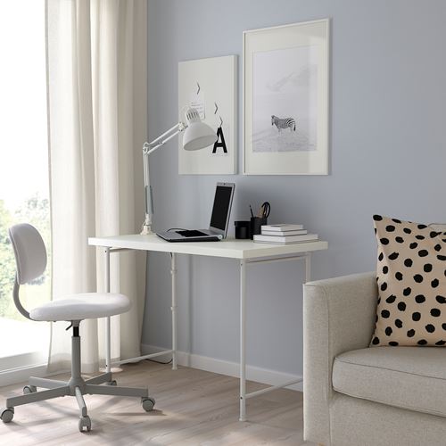 IKEA - LINNMON, desk, white, 100x60 cm