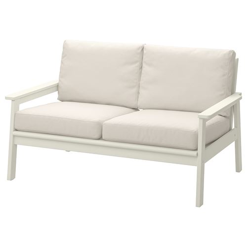 IKEA - BONDHOLMEN, garden bank, white-beige