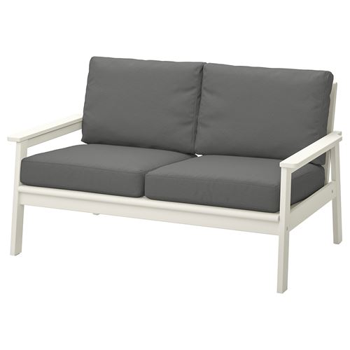 IKEA - BONDHOLMEN, garden bank, white-beige