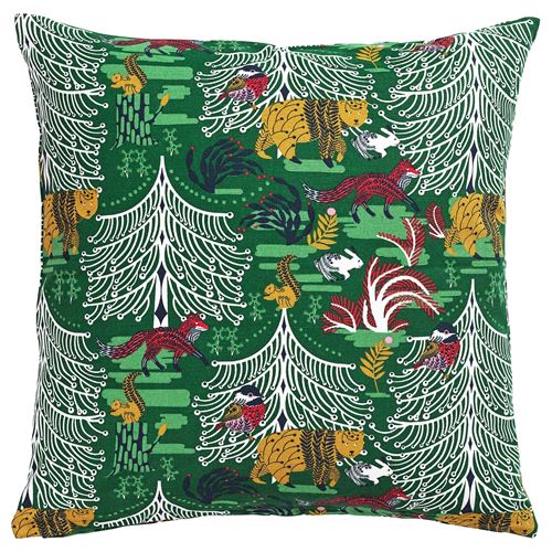 IKEA - VINTERFINT, lace pillow cover, green, 50x50 cm