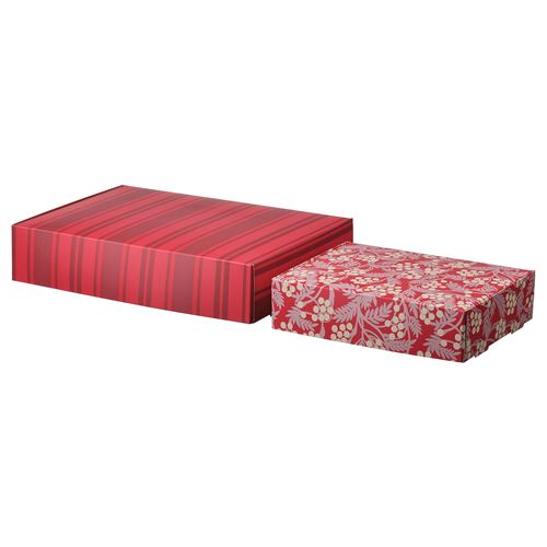 IKEA - VINTERFINT, gift box, red