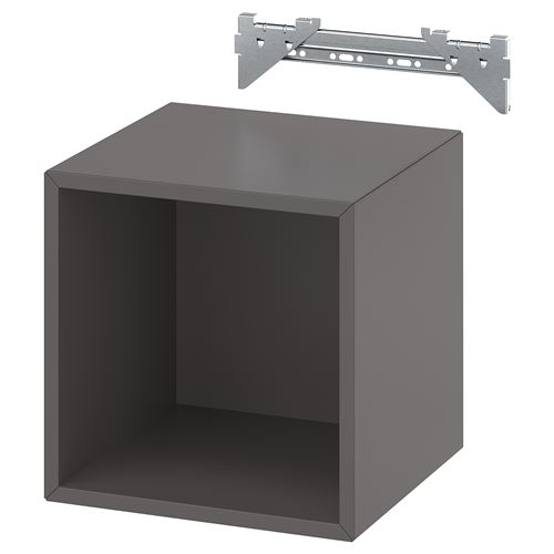 IKEA - EKET, wall cabinet unit, dark grey, 35x35x35 cm