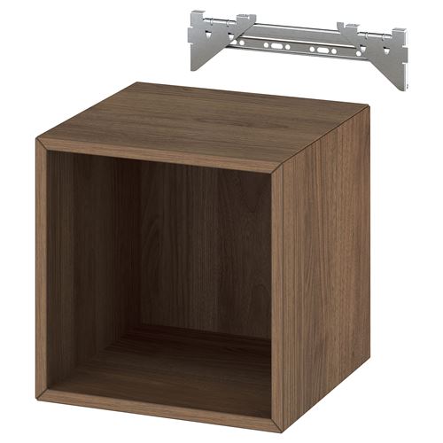 IKEA - EKET, wall cabinet unit, walnut effect, 35x35x35 cm