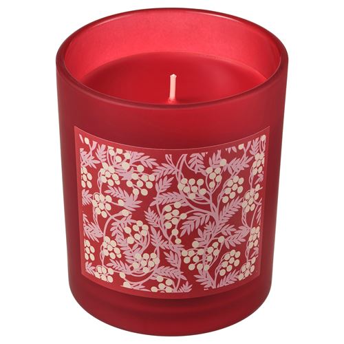 scented candle in cup