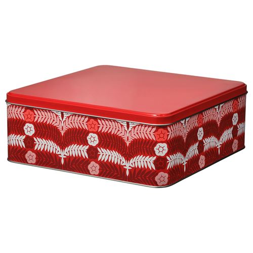 IKEA - VINTERFINT, food storage box, red, 10x27x27 cm