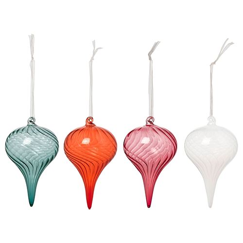 IKEA - VINTERFINT, tree ornament, multicolour, 6 cm