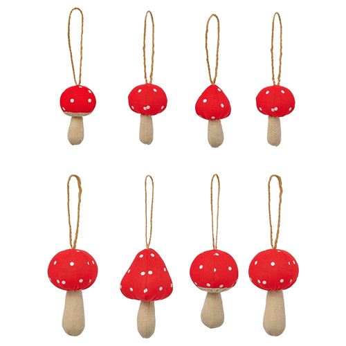 IKEA - VINTERFINT, tree ornament, red