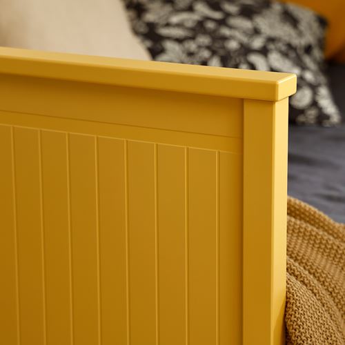 IKEA - HEMNES, day-bed, yellow, 80x200 cm