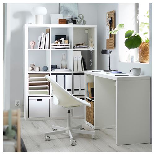 IKEA - KALLAX, desk, white