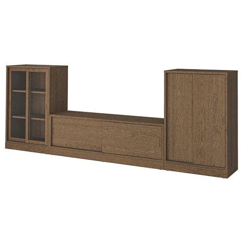 brown oak veneer