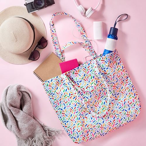 IKEA - SKYNKE, storage bag, multicolour, 45x36 cm