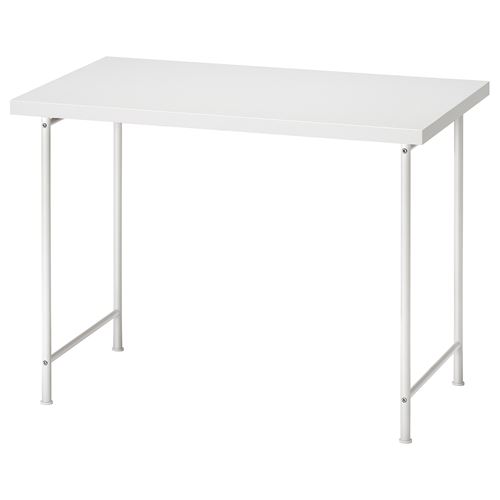 IKEA - LINNMON, desk, white, 100x60 cm