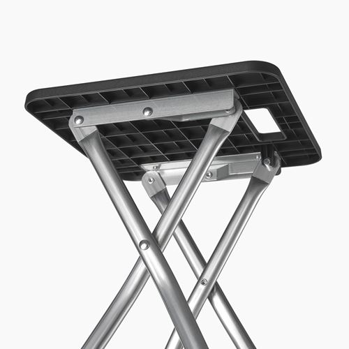 IKEA - GUNDE, folding stool, black