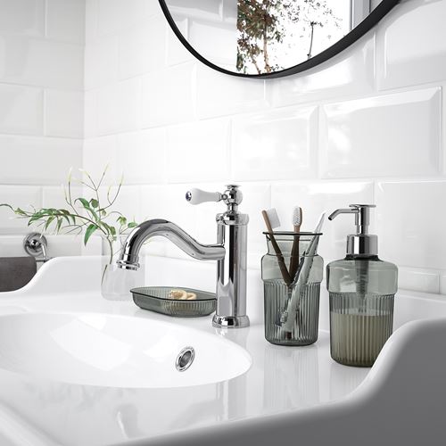 IKEA - BROFJARDEN, banyo seti, gri