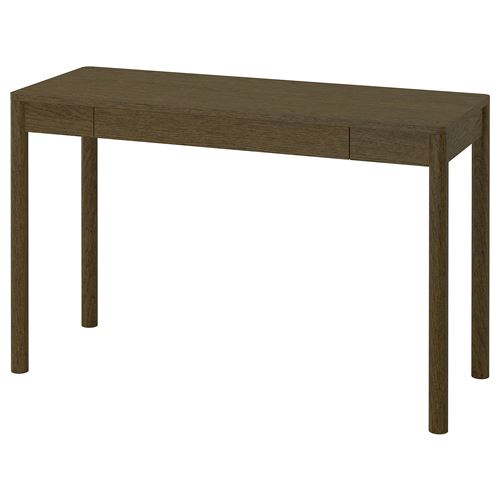 IKEA - TONSTAD, desk, brown oak veneer, 120x47 cm