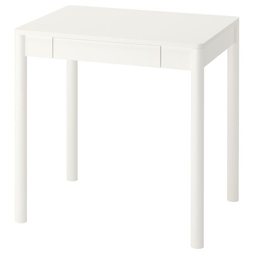 IKEA - TONSTAD, desk, off white, 75x60 cm