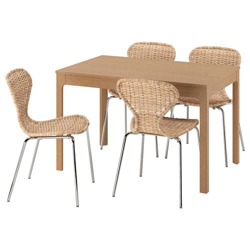 oak-rattan