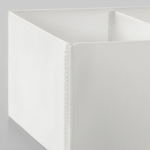 IKEA - SKUBB, box set, white, 20x38x12 cm