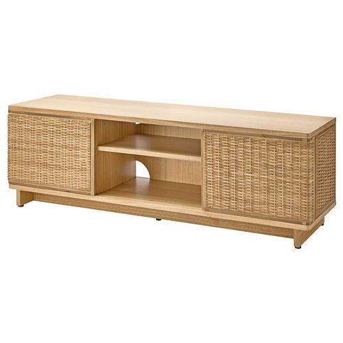 IKEA - FRYKSAS, tv sehpası, rattan, 157x41x49 cm