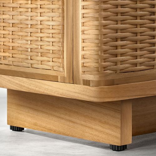 IKEA - FRYKSAS, tv bench, rattan, 157x41x49 cm