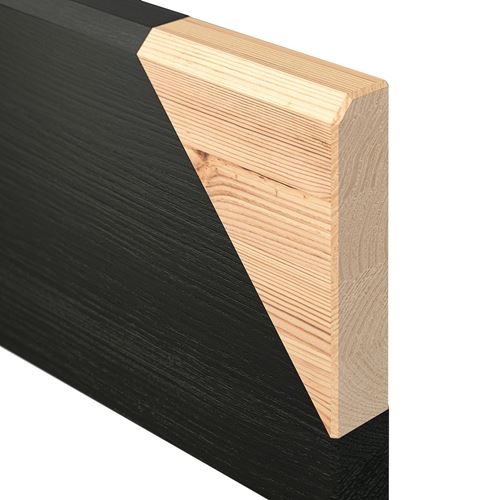 IKEA - BLASTASEN, bedside table, black, 50x37x76 cm