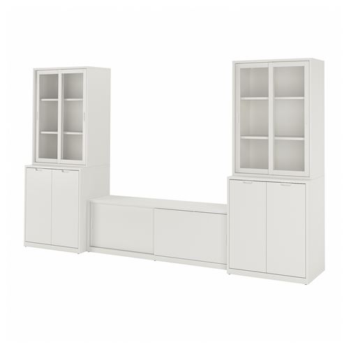 IKEA - TONSTAD, tv storage unit, off white, 339x47x201 cm