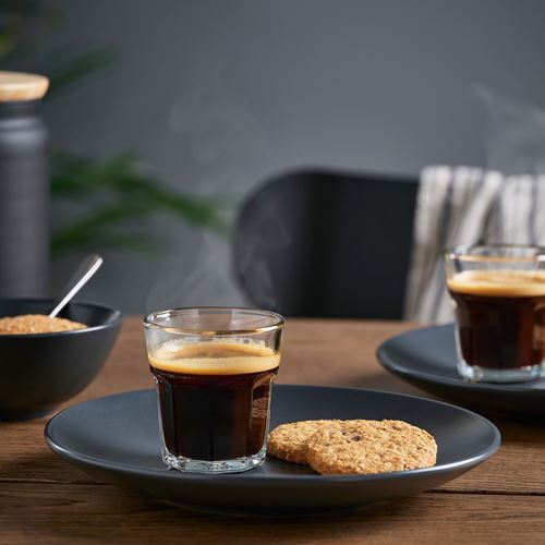 IKEA - POKAL, espresso fincanı, cam, 10 cl