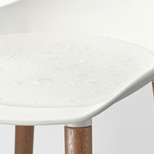 IKEA - GRÖNSTA, bar stool, white, 64 cm