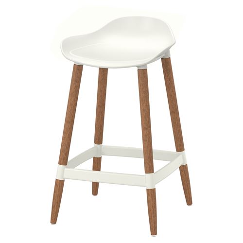 IKEA - GRÖNSTA, bar stool, white, 64 cm