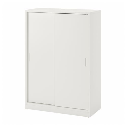 IKEA - TONSTAD, sliding door-cabinet, off white, 81x37x116 cm