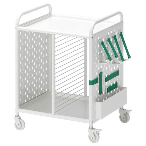 IKEA - BRANNBOLL, storage unit, white, 56x62 cm