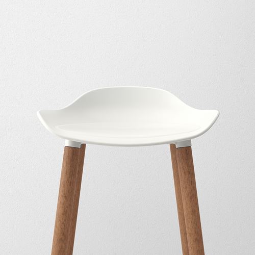 IKEA - GRÖNSTA, bar stool, white, 64 cm