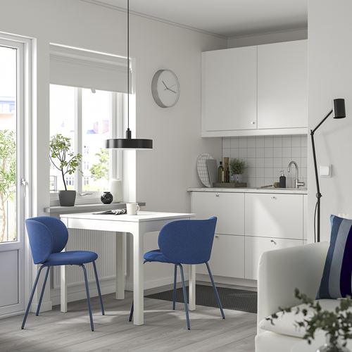 IKEA - EKEDALEN, extendable kitchen table, white, seats 2-4