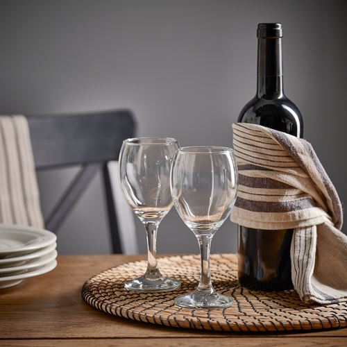 IKEA - ANKEBLOMSTER, wine glass, glass, 25 cl