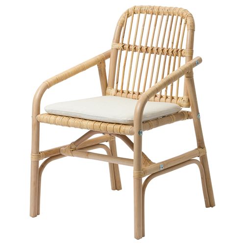 IKEA - SALNÖ, rattan sandalye, rattan