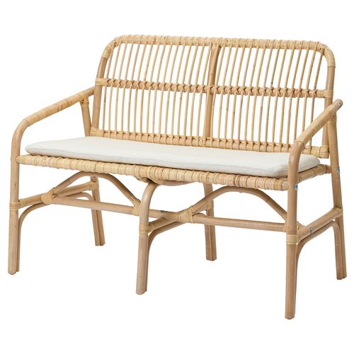 IKEA - SALNÖ, bench, rattan