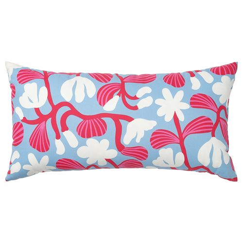 light blue-bright red