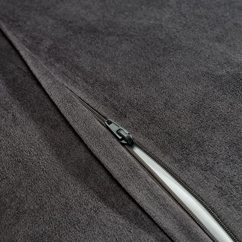 IKEA - ASJORDFLY, kırlent kılıfı, koyu gri, 40x58 cm