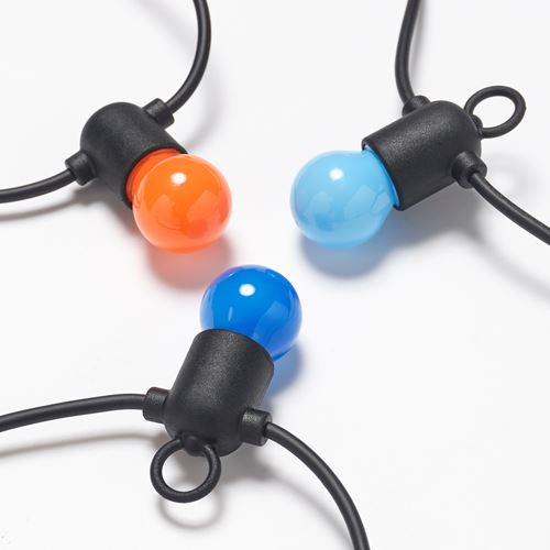 IKEA - SOLVINDEN, aydınlatma zinciri, çok renkli, 4.9 m