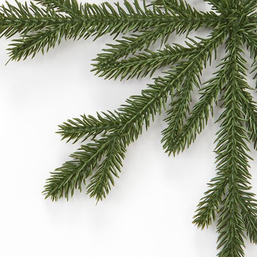 IKEA - VINTERFINT, tree ornament, green, 33 cm