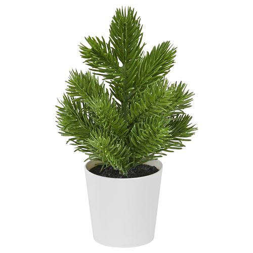 IKEA - VINTERFINT, artificial plant, green, 6 cm