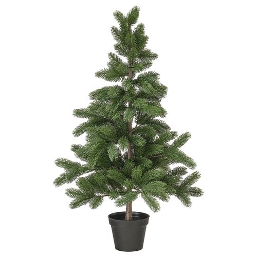 IKEA - VINTERFINT, artificial plant, green, 17 cm