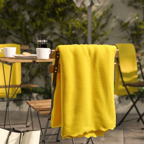 IKEA - DAGGKAPOR, örtü, parlak sarı, 130x170 cm