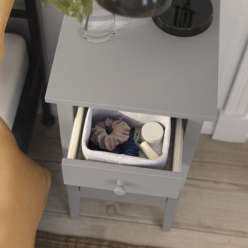 IKEA - GULLABERG, bedside table, grey, 38x40x75 cm
