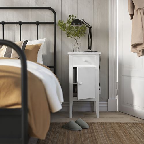IKEA - GULLABERG, bedside table, white, 38x40x75 cm