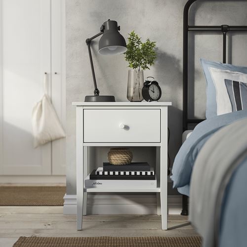 IKEA - GULLABERG, bedside table, white, 53x43x69 cm