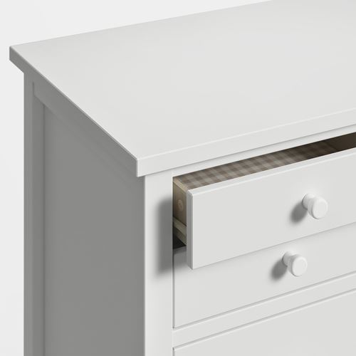 IKEA - GULLABERG, chest of 6 drawers, white, 89x48x122 cm